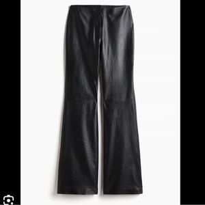 Divided H&M pleather trousers leggings